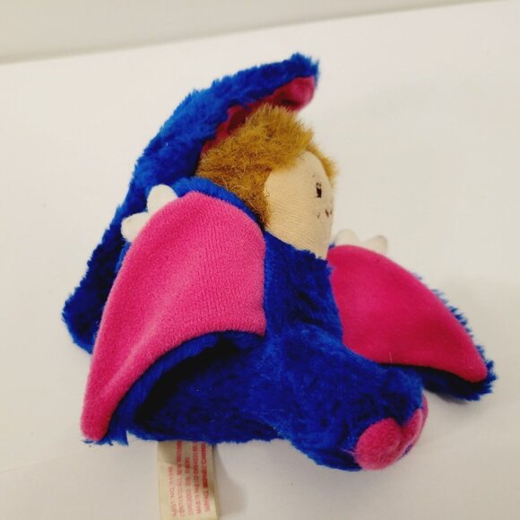 The Animal Fair Plush Bat Toy Blue & Pink - Picture 3 of 9